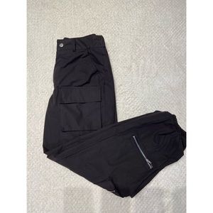 Ladies Black Cargo Joggers ⚡️